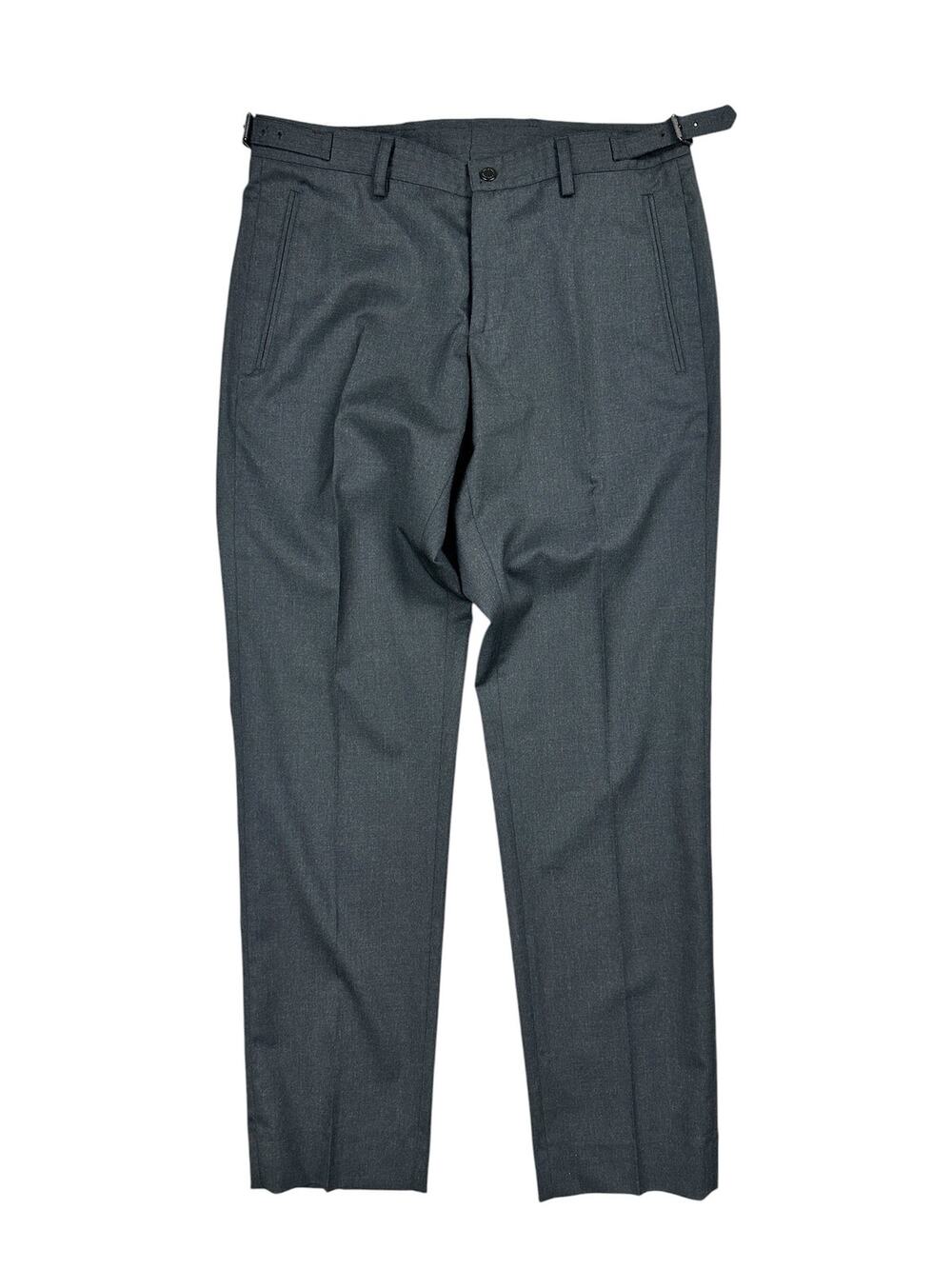 Belstaff FW13 Tailored Made in Italy Wool Trousers Black — Size 46 (US 30)